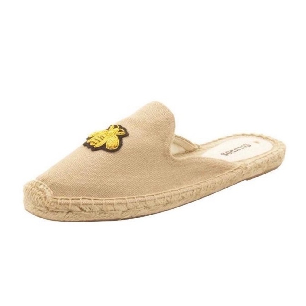 Soludos Bee Breaded Mules